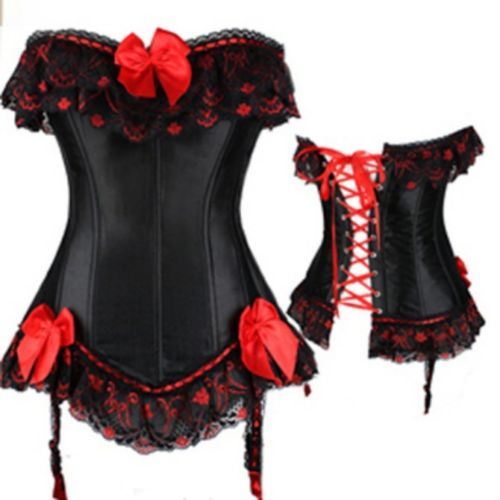 red corsets and bustiers